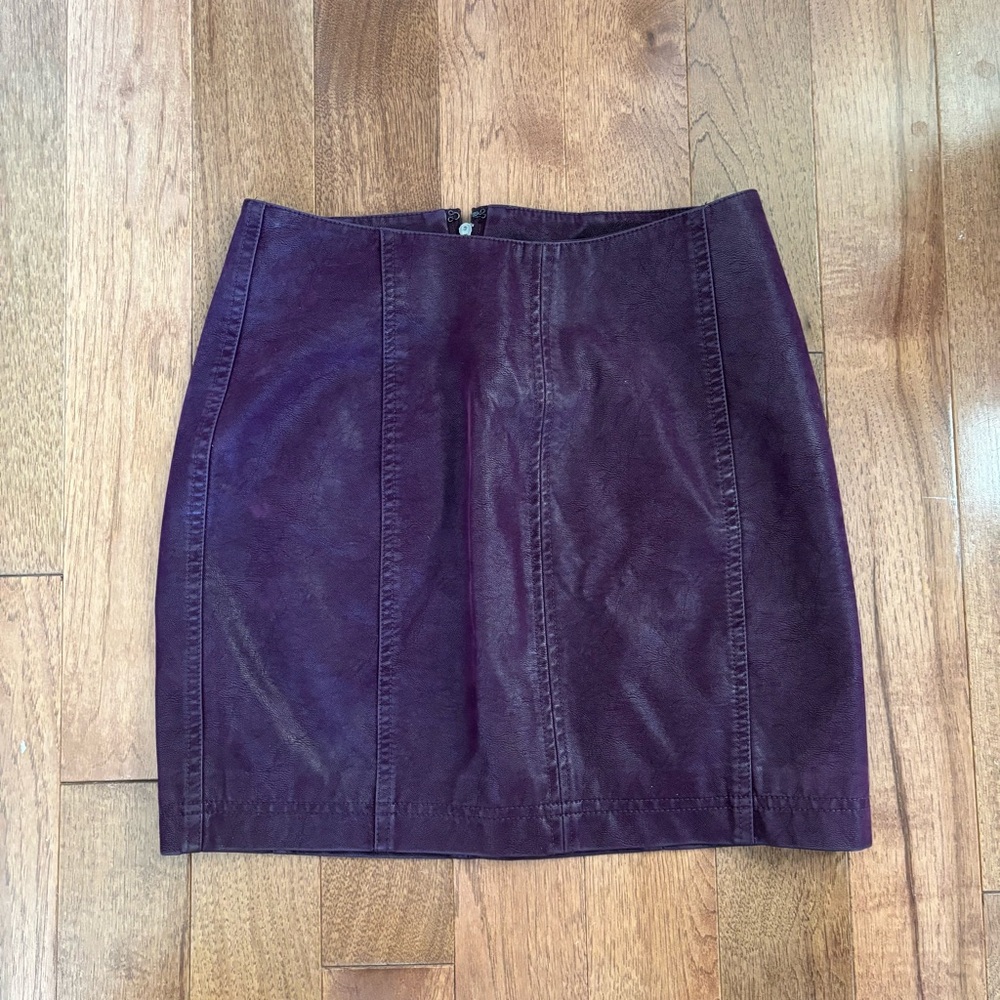 Free People Purple Women's Skirt
